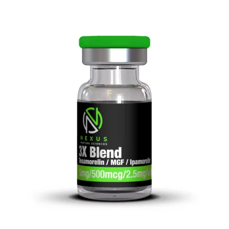 3X Blend Tesamorelin (5mg) / MGF (500mcg) / Ipamorelin (2.5mg)