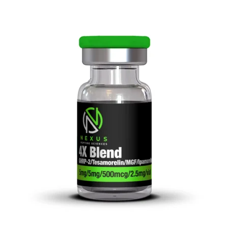 4X Blend GHRP-2 (5mg) / Tesamorelin (5mg) / MGF (500mcg) / Ipamorelin (2.5mg)