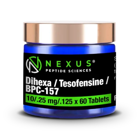 Brain Blend - Dihexa (10mg) / Tesofensine (250mcg) / BPC-157 (125mcg) x 60 Tablets