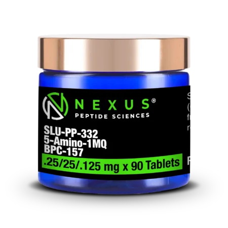 SLU-PP-332/5-Amino-1mq/BPC-157 (0.25/25/0.125mg) x 90 Tablets