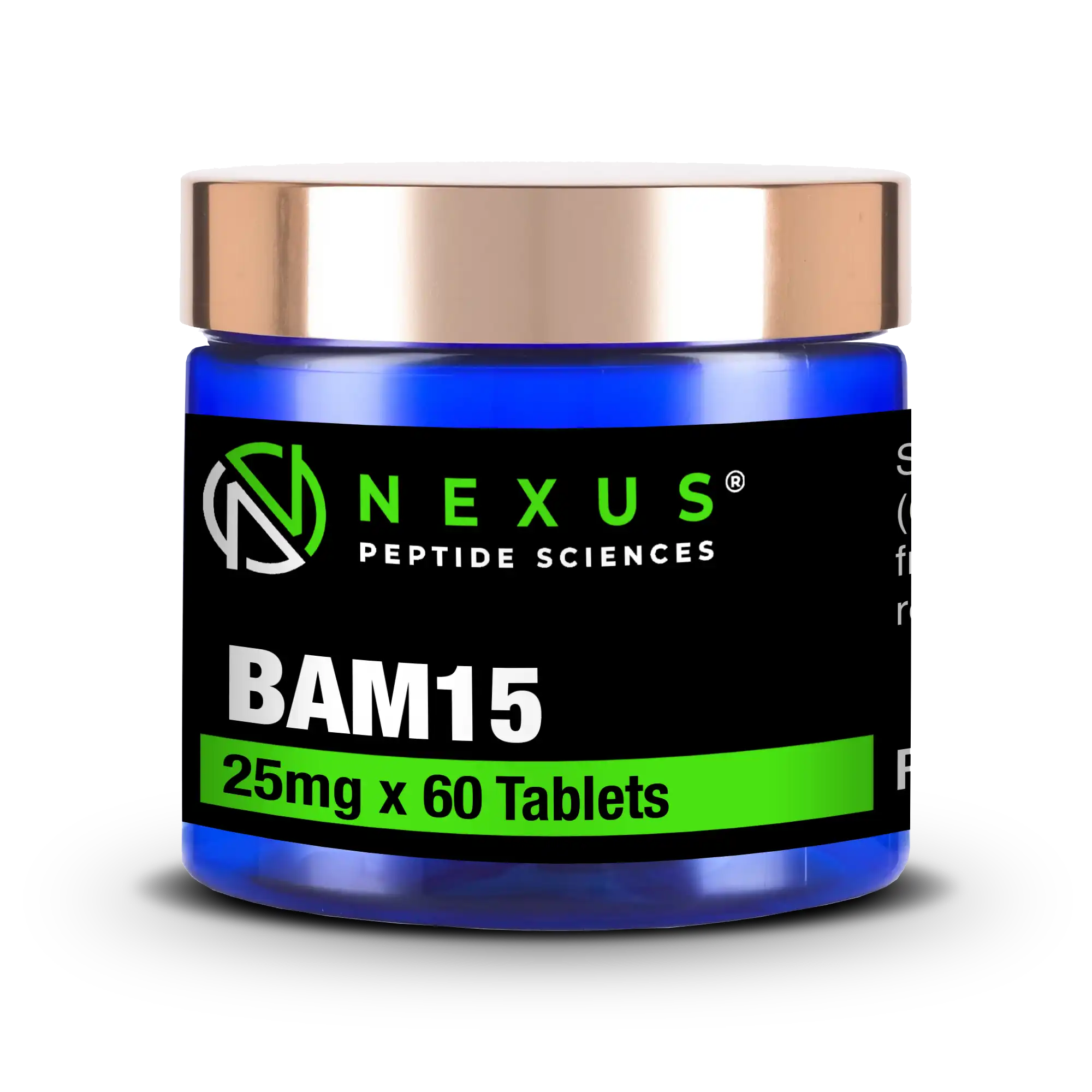 BAM15 (25mg) x 60 Tablets