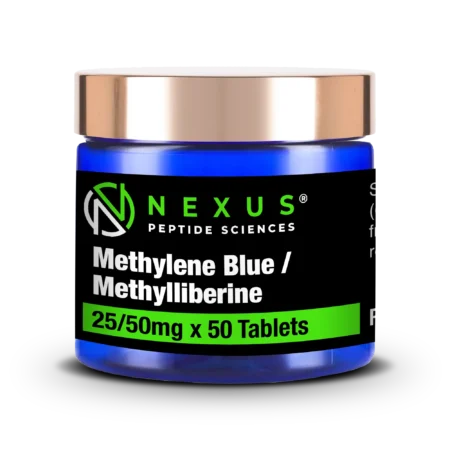 Methylene Blue (25mg) / Methylliberine (50mg) x 50 Tablets