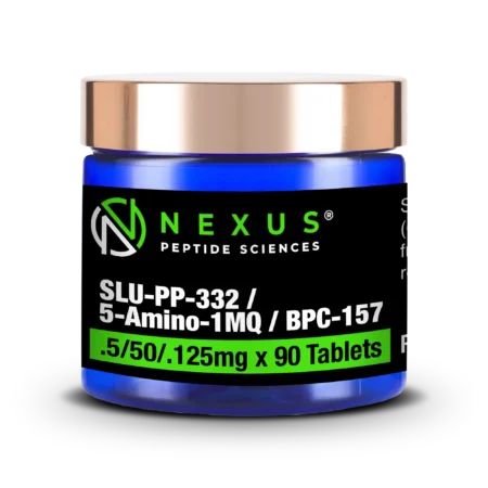 Weight Loss Blend - SLU-PP-332 (500mcg) / 5-Amino-1mq (50mg) / BPC-157 (125mcg) x 90 Tablets